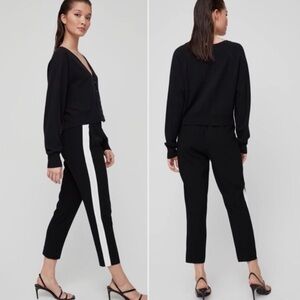 𝅺BABATON Conan Pant Black White size 2